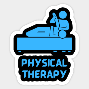 Physical Therapy Physiotherapy Therapeutic Exercise Stretching Sticker